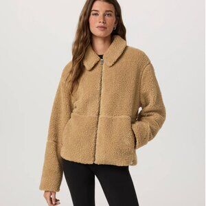 Vuori Lou Full Zip Jacket in Butterscotch - Size M